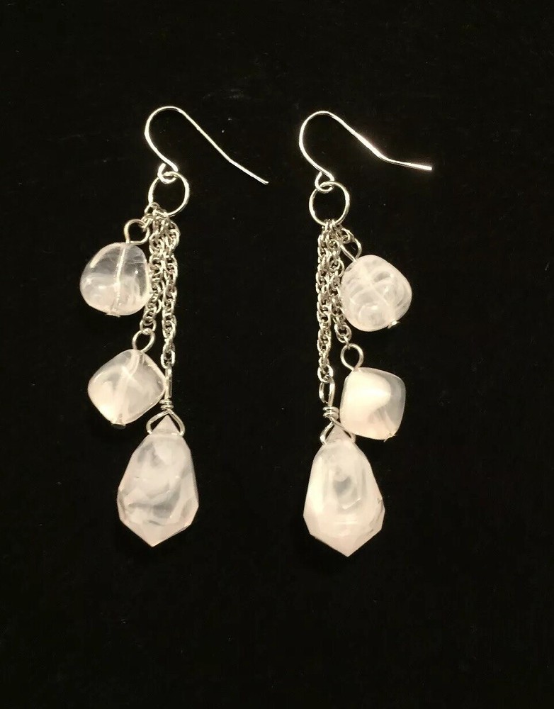 PREMIER DESIGNS FROSTED EARRIINGS
