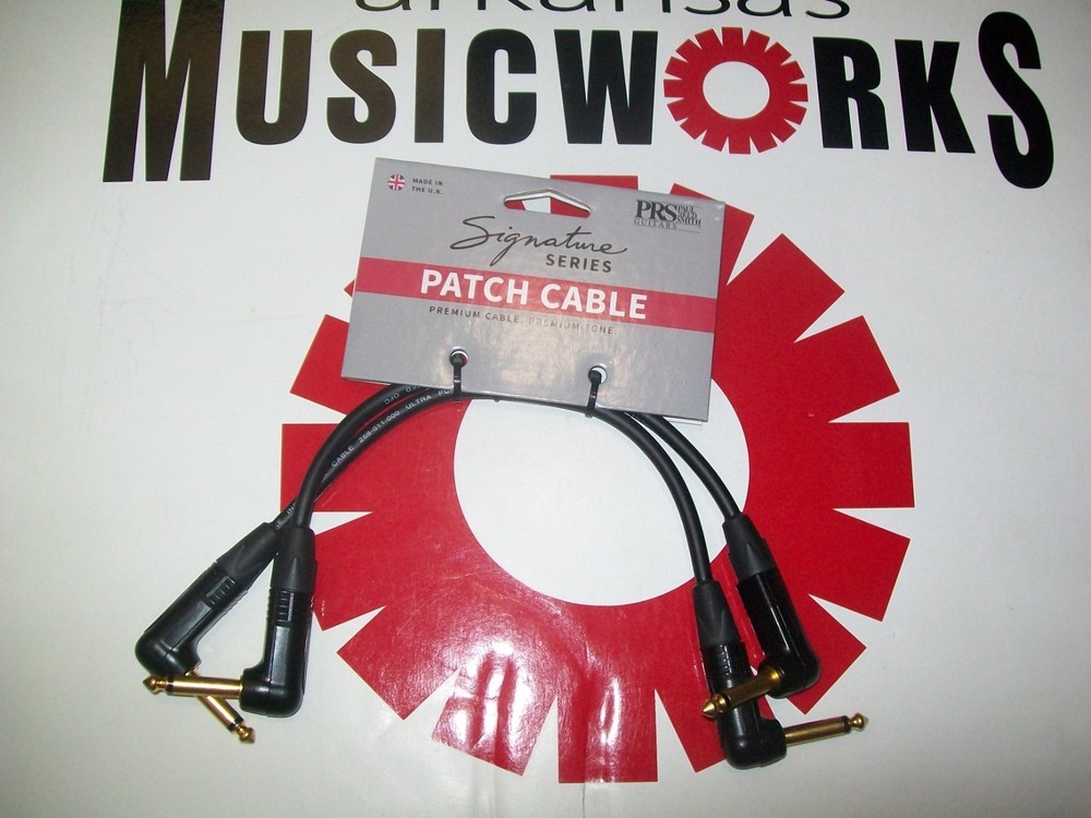 PRS 6" Classic Patch Cables (2), Right-Angle/Right-Angle