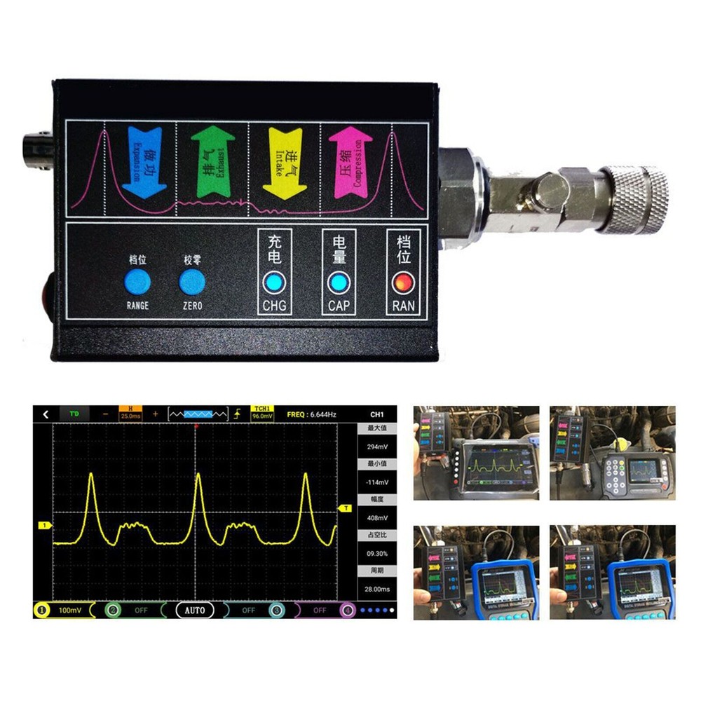 JH APT-100 Host Auto Cylinder Pressure Transmitter Sensor Tester Tool Diagnostic
