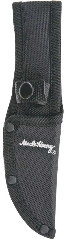 Uncle Henry 1157957 Dagger Fixed Knife w/Sheath & Folder Combo, Staglon Handle