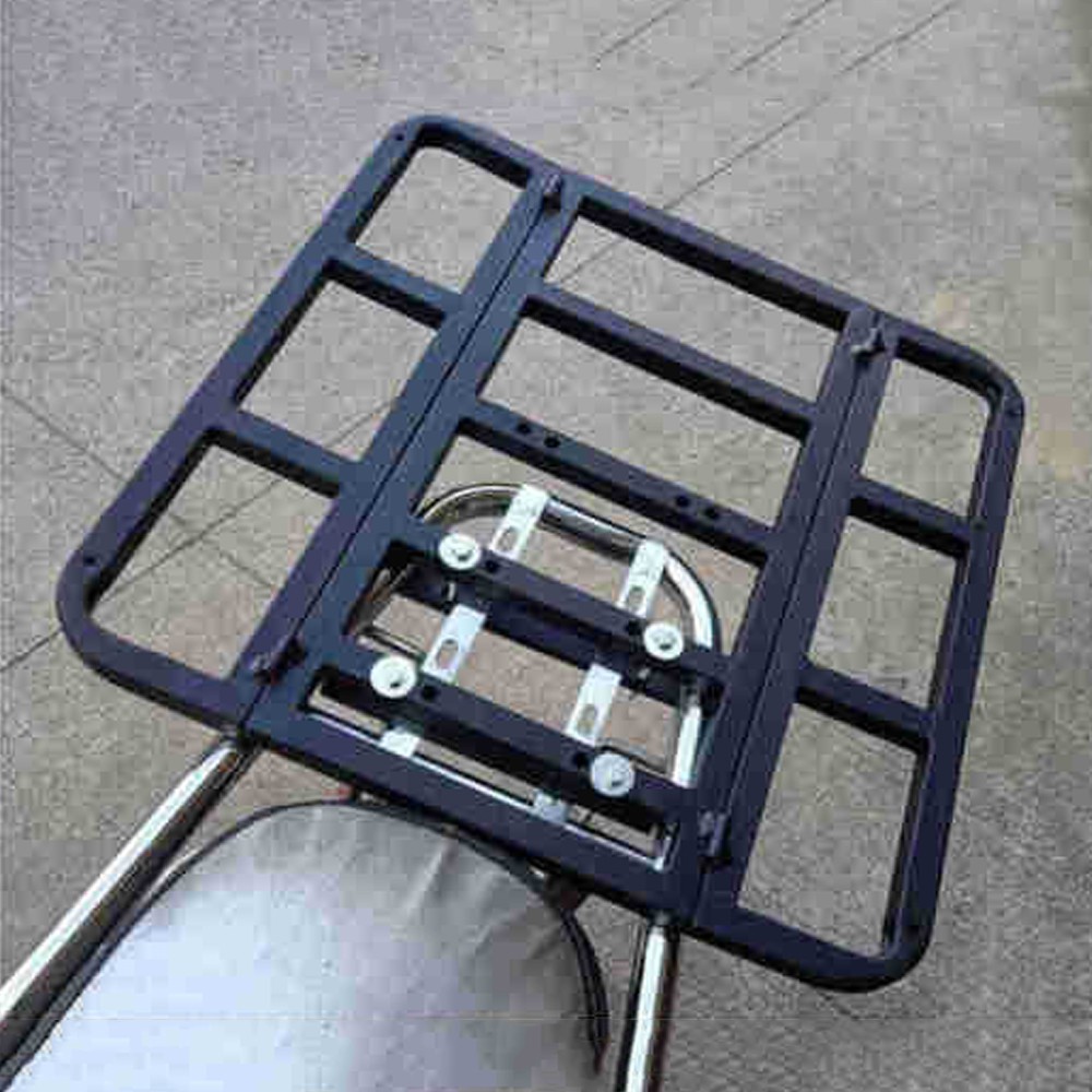 Universal Bicycle Rear Carrier Metal Folding Rack 60x40cm Platform