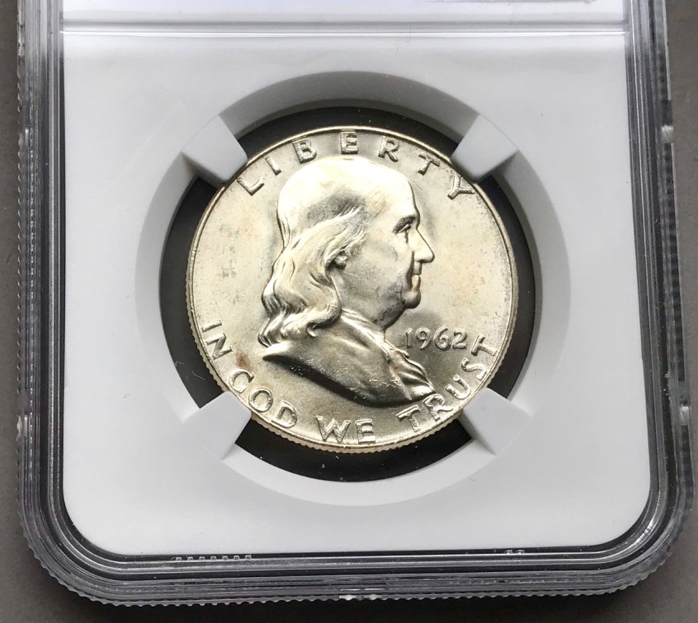 1962D Franklin NGC MS65