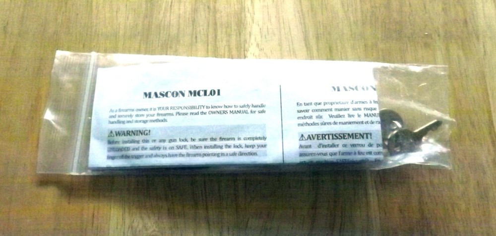 Mascon gun lock - 001