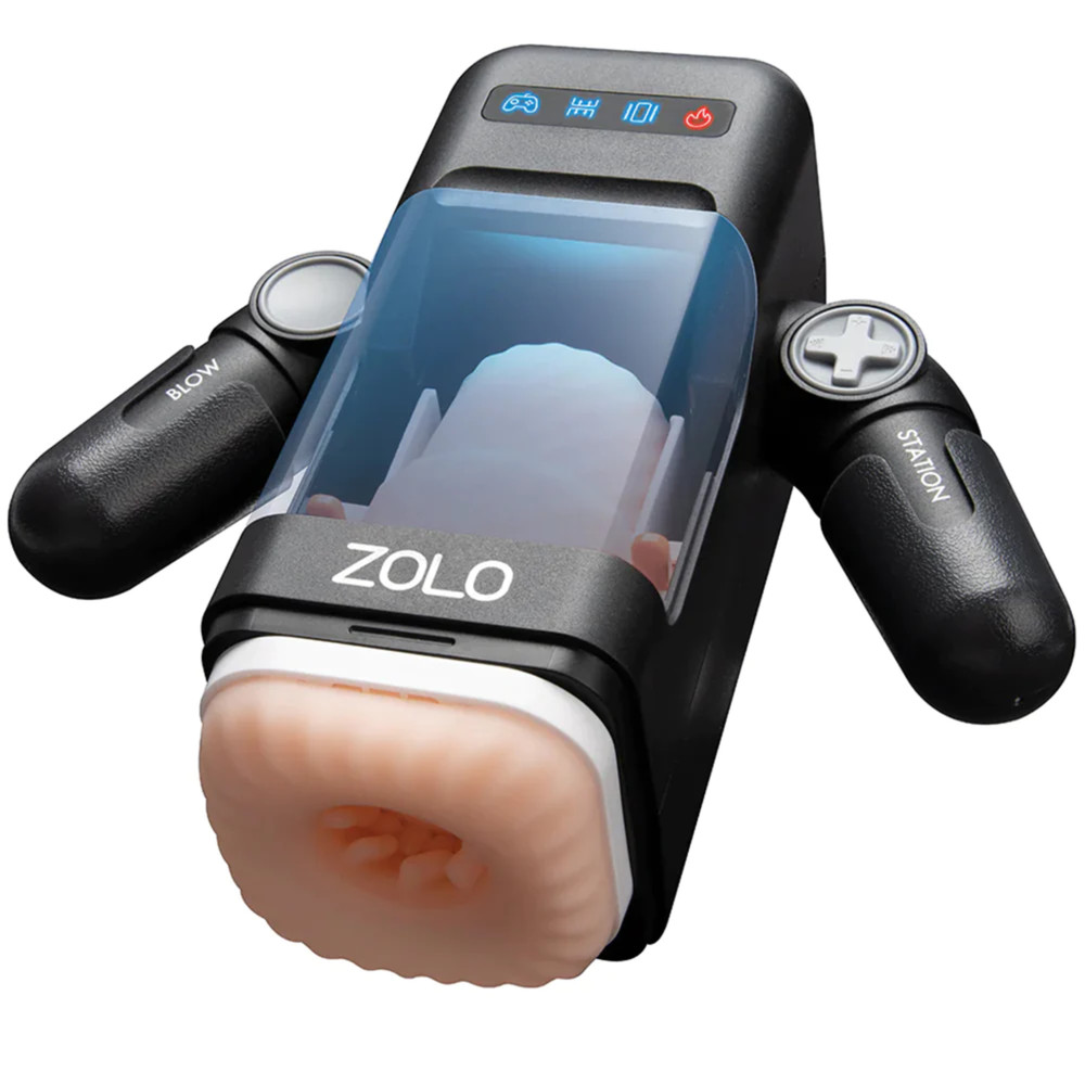 Hand-Held Thrusting Vibrating Masturbator Multi-function Lifelike Men Stroker