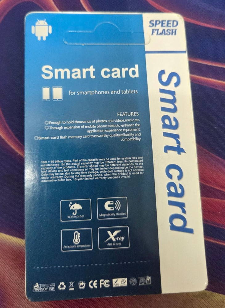 Smart Card Speed Flash, Micro SD 128gb,