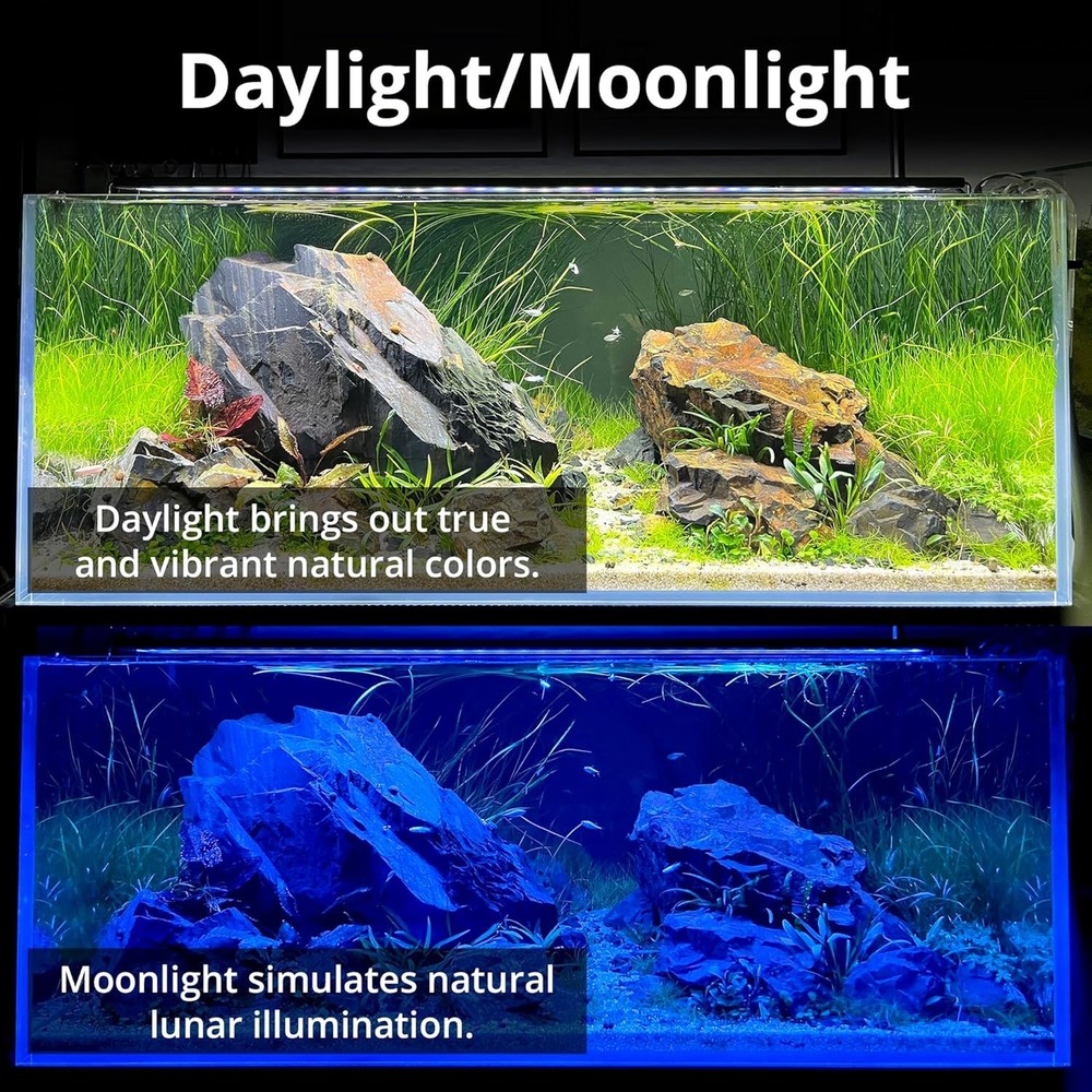 Full spectrum adjustable aquarium LED light