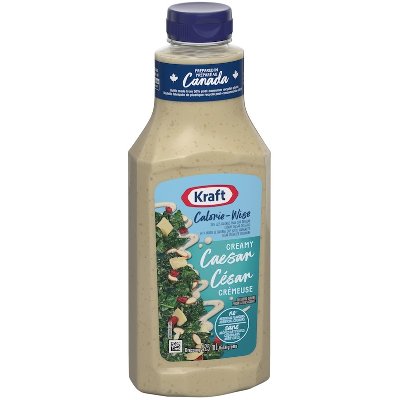 2-Pack Kraft Calorie-Wise Creamy Caesar Salad Dressing