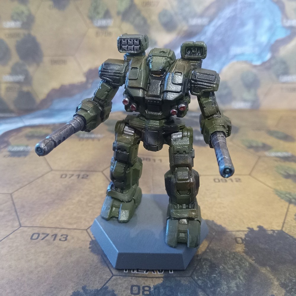 Battletech, Custom Painted, Inner Sphere Battle Lance (Partial..no Phoenix Hawk)