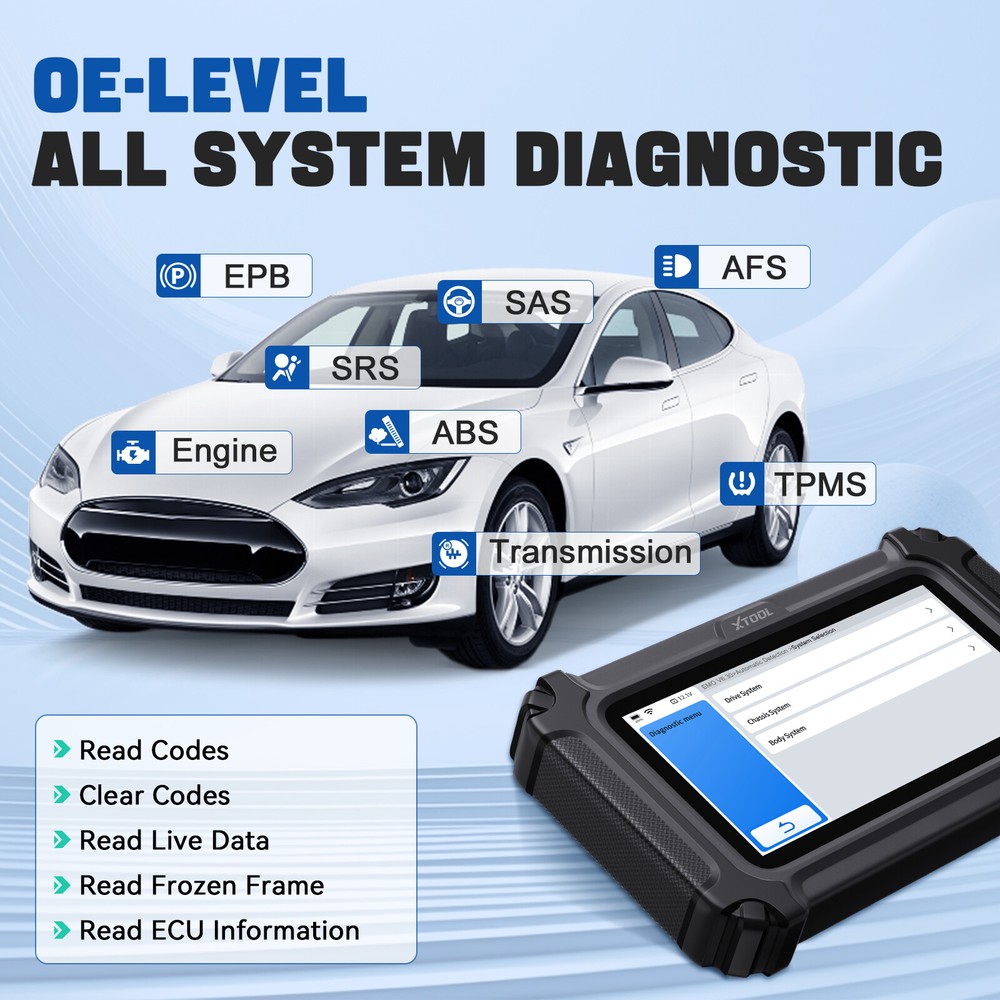 XTOOL IP500 For Toyota OBD2 Diagnostic Scanner Bidirectional Full Services Tool