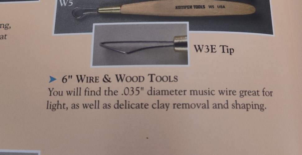 Kemper Tools W5 6" Wire And Wood Tool