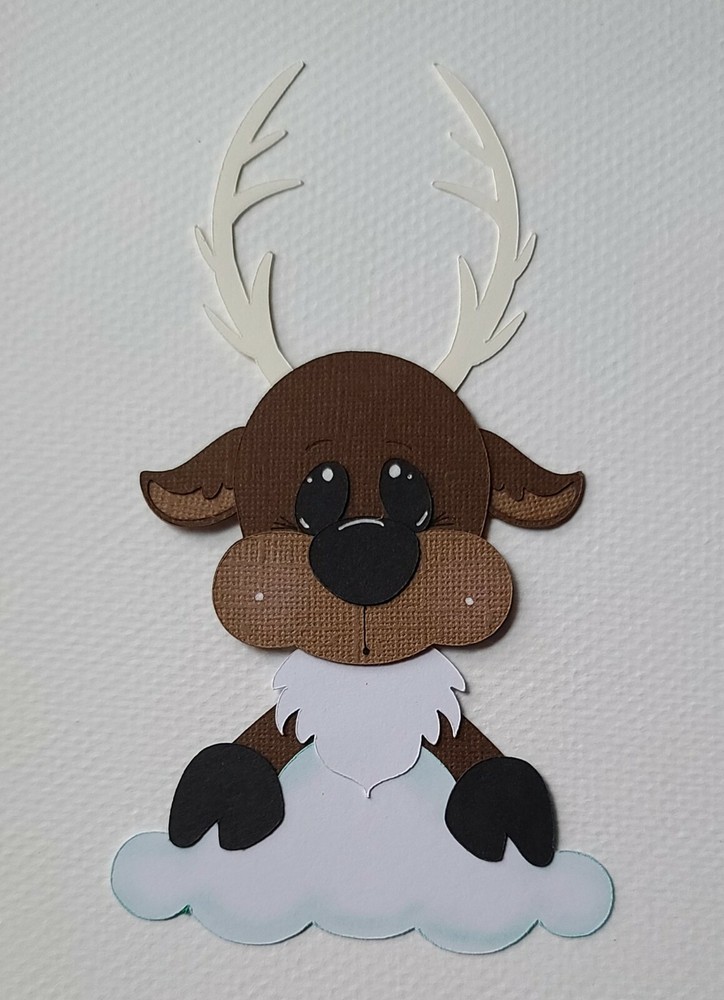 Sven Frozen. Scrapbook, Card Making Paper Piecing