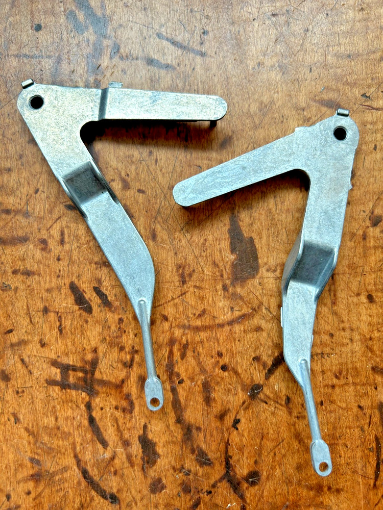 1956 Chevy Deluxe Heater Levers-NEW