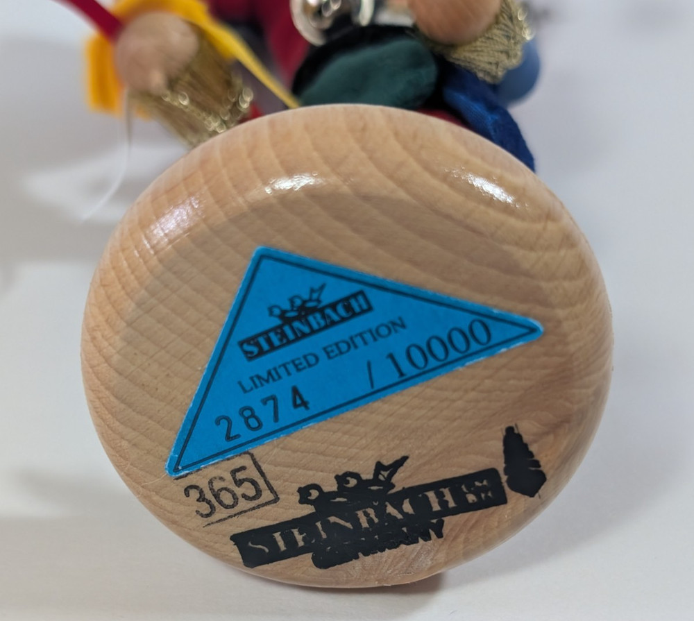 Steinbach 5" Mini Nutcracker "JESTER" w Box Germany 2874/10000 & Mini Nutcracker