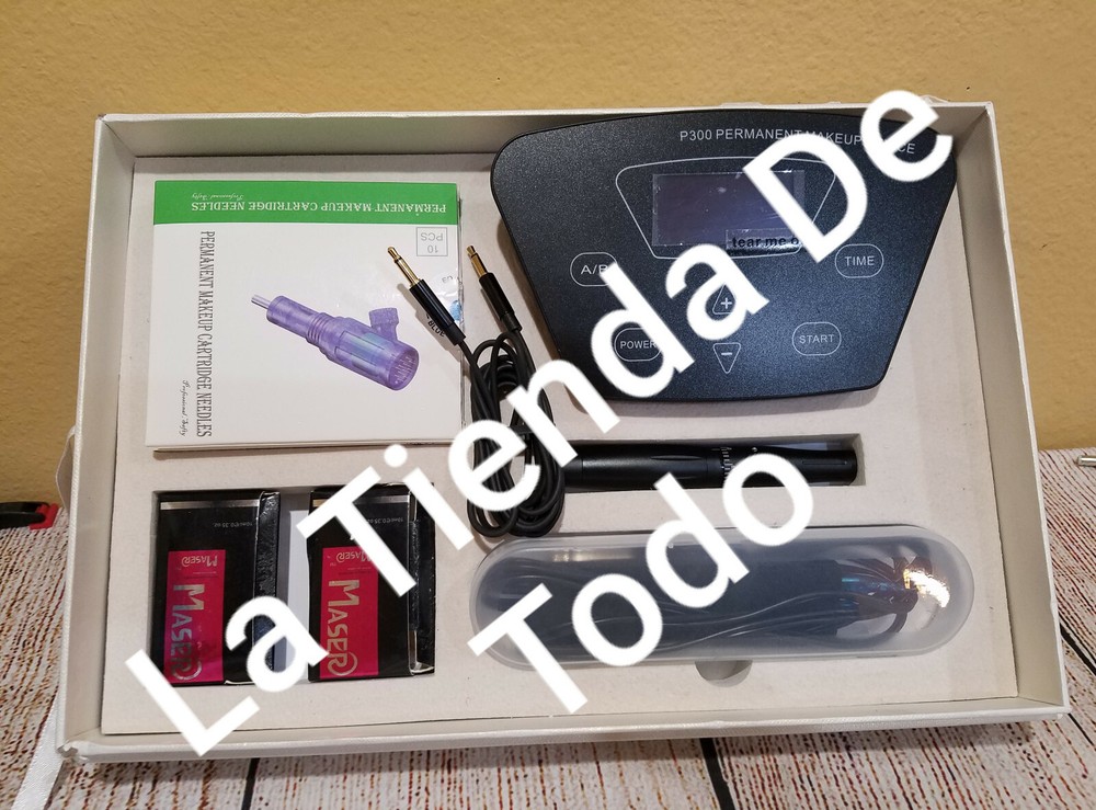 PERMANENT MAKEUP MAKE UP THREADING DEVICE MACHINE & ACC FOR P300 USERS READ