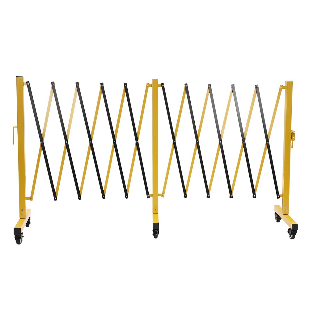 Foldable Mobile Barrier Gate Expandable T-shaped Base Security Gate For School