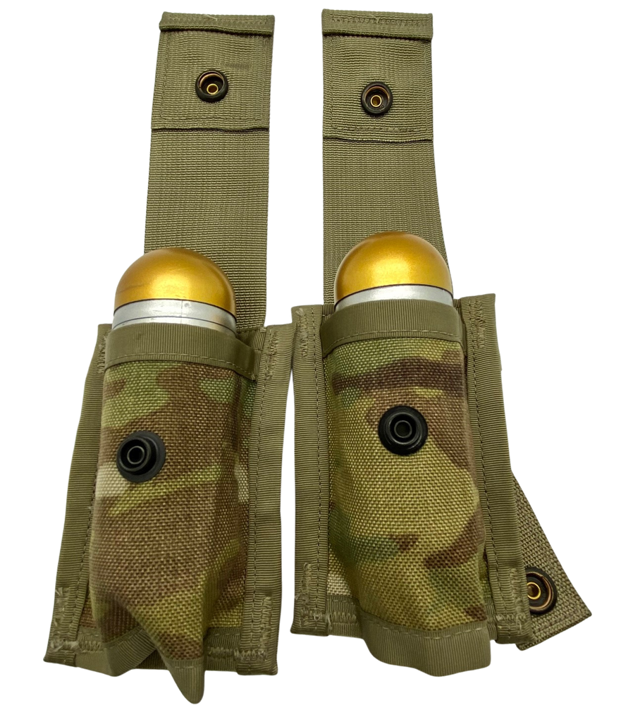 USGI MOLLE II 40MM Single HE Pouch OCP X 2