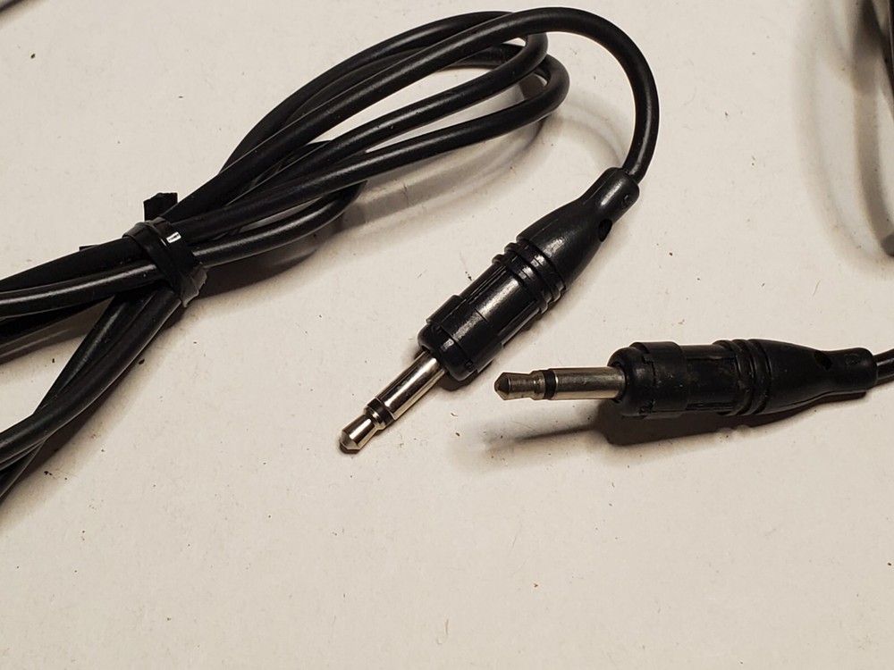 Pair (2) Vintage Sharp Microphone Model MDL-127 Working - Japan