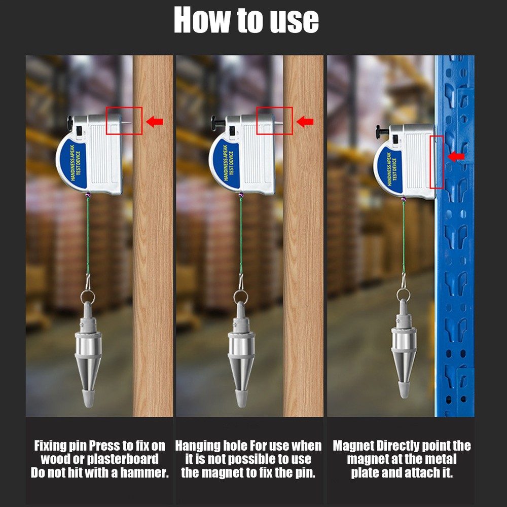Plumb Bob Kit Retractable Plum Bob With Automatic Stretching String Stable