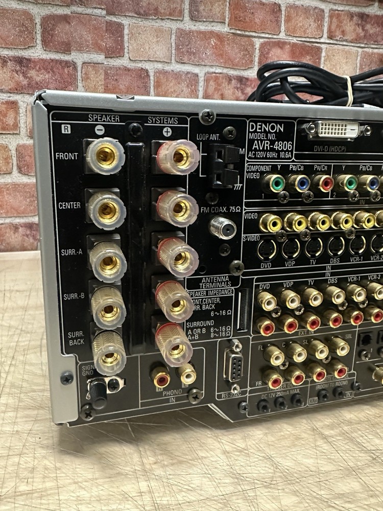denon avr-4806 Av Surround Receiver