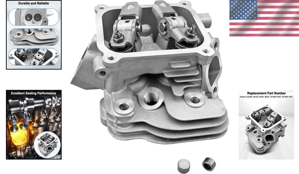 Cylinder Head Assembly - Restore Performance for 3500 Watt Generators