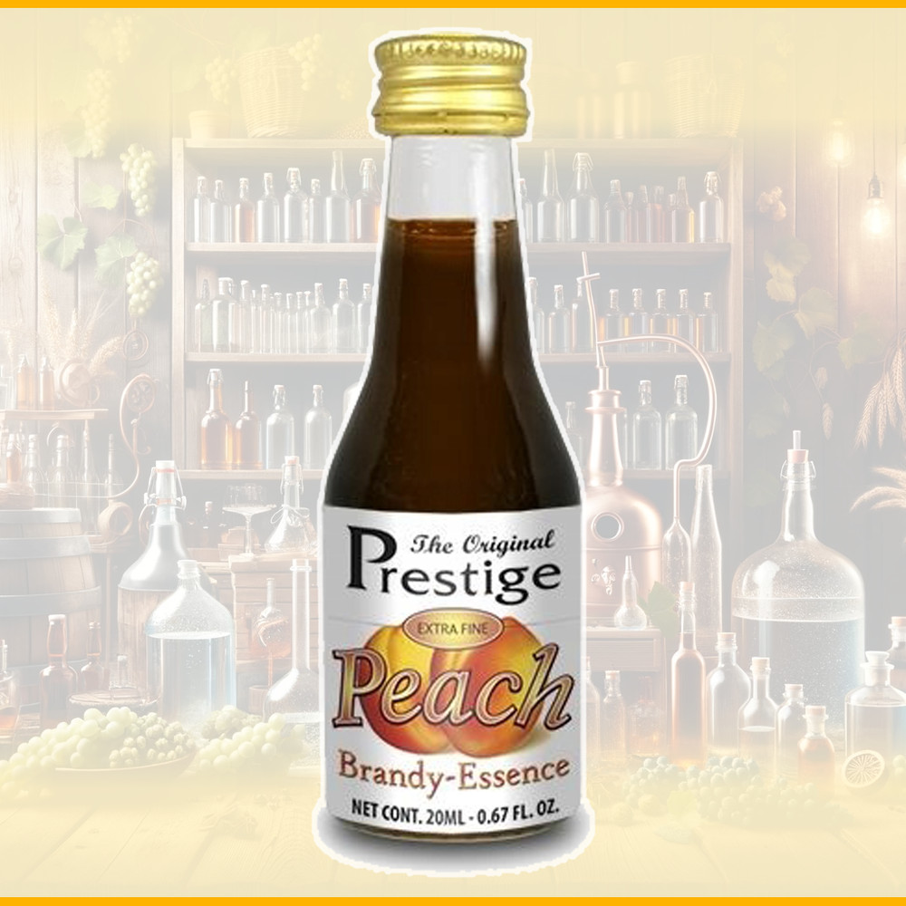 PEACH BRANDY PRESTIGE FLAVOUR ESSENCE FOR ALCOHOL 20ML