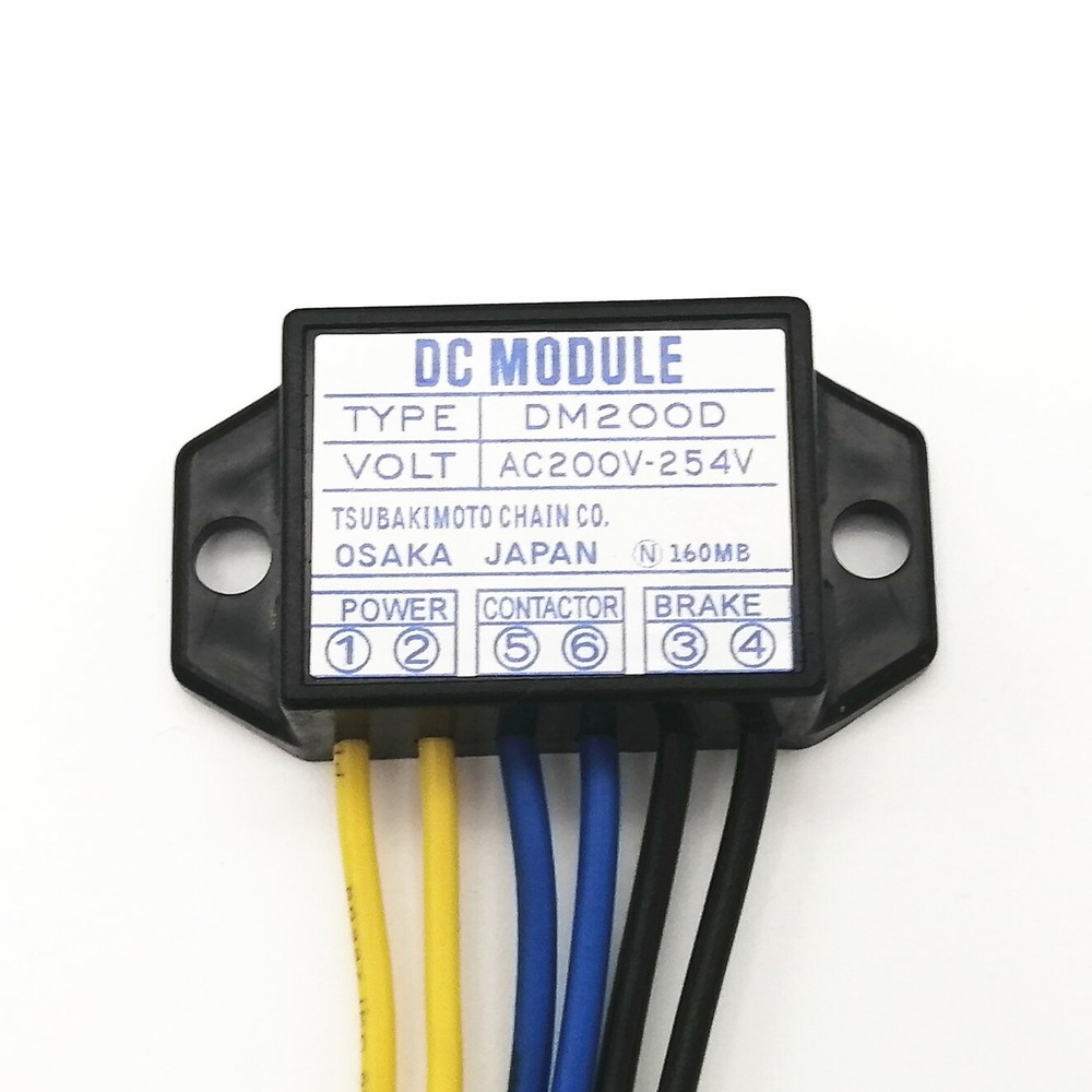 Tsubaki Rectifier DC MODULE TYPE DM200D VOLT AC200V-254V Module