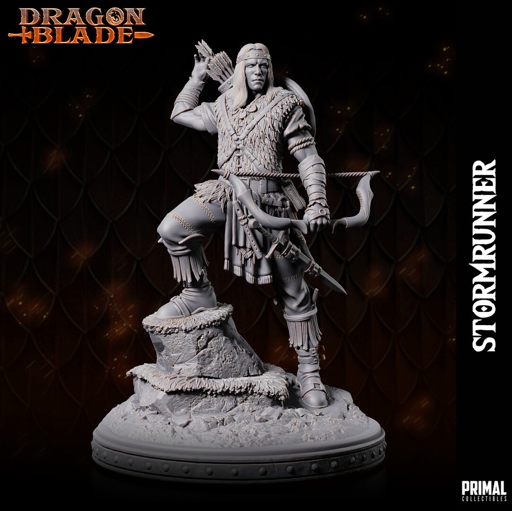 DnD Riverwind Ranger Dragonlance 32/75mm Scale Mini TTRPG