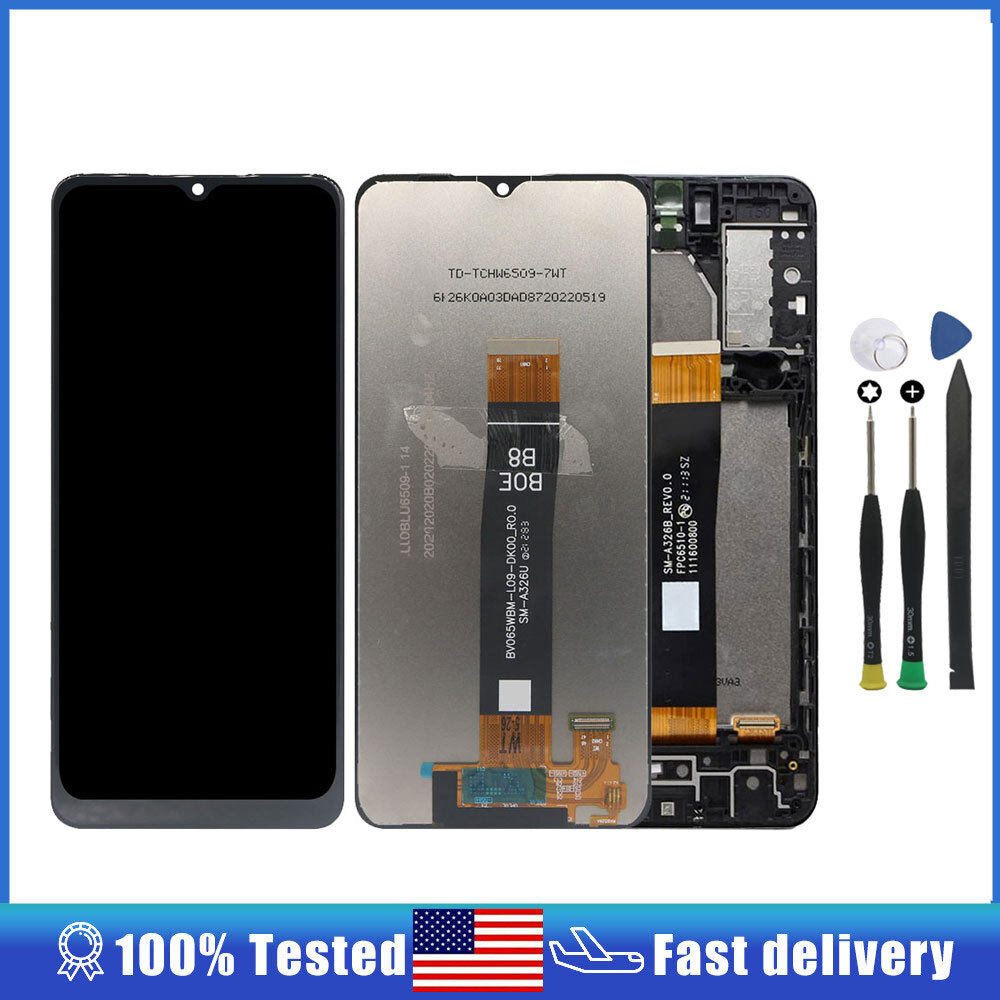 For Samsung Galaxy A32 5G SM-A326U LCD Display Touch Screen ± Frame Replacement