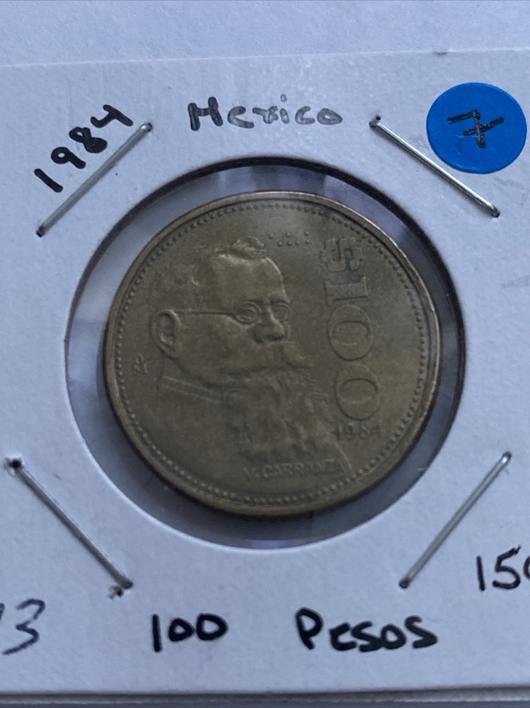 1984 Mexico 100 Pesos Coin