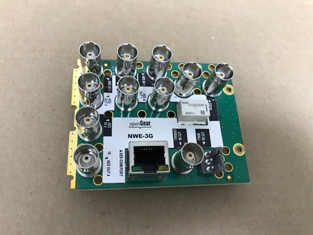 ROSS NWE-3G Card Nielsen Watermarks Encoder Back Plane