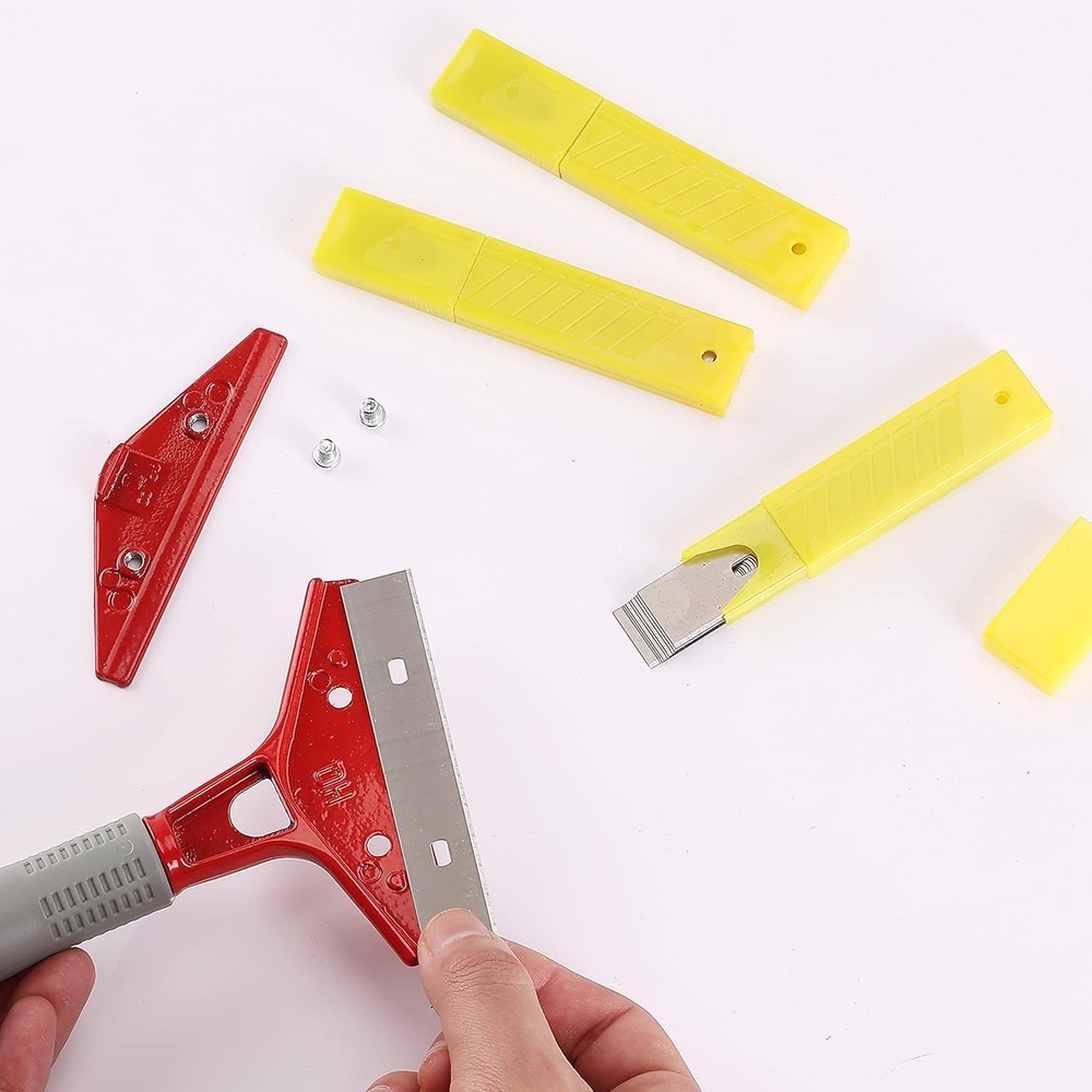 Replacement Scraper Blades, 4 Inch, 30 Pcs, Scraper Blades, Floor Scrappe