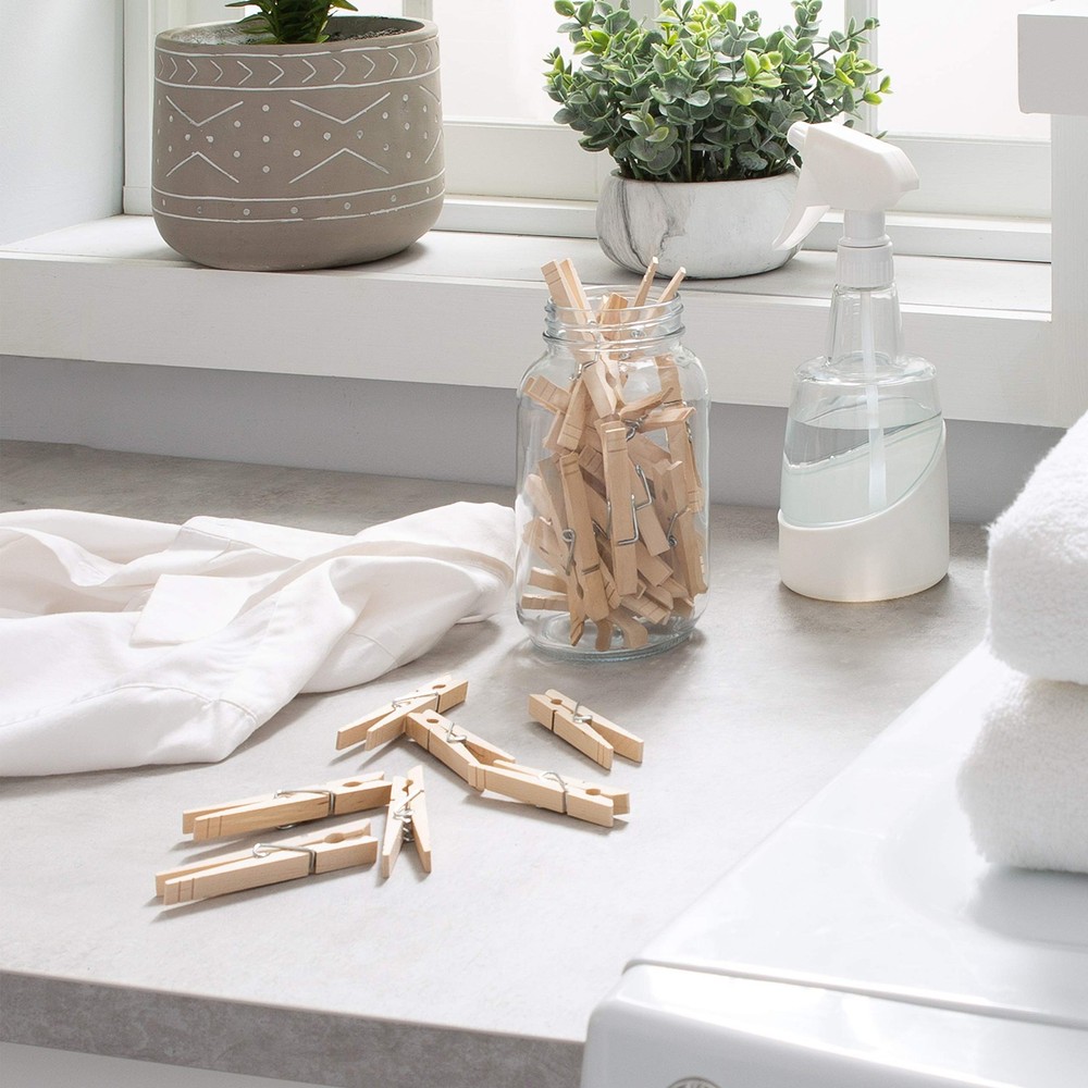 Extra Large Wooden 100 Pack Clothespins