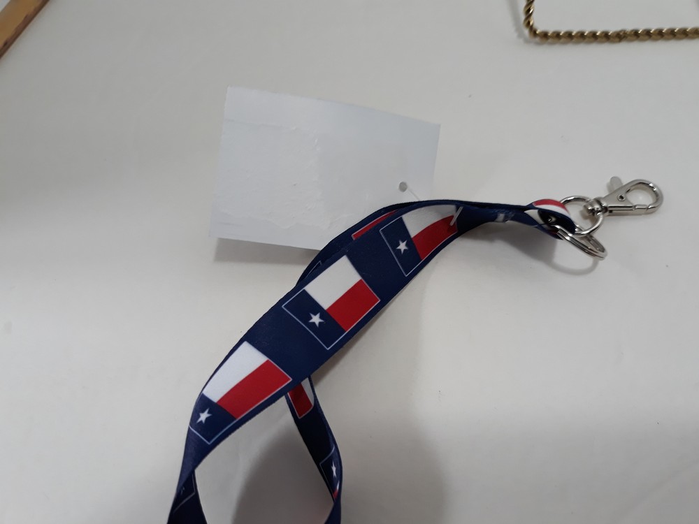 Wincraft Keystrap 1" Texas Flag NWT