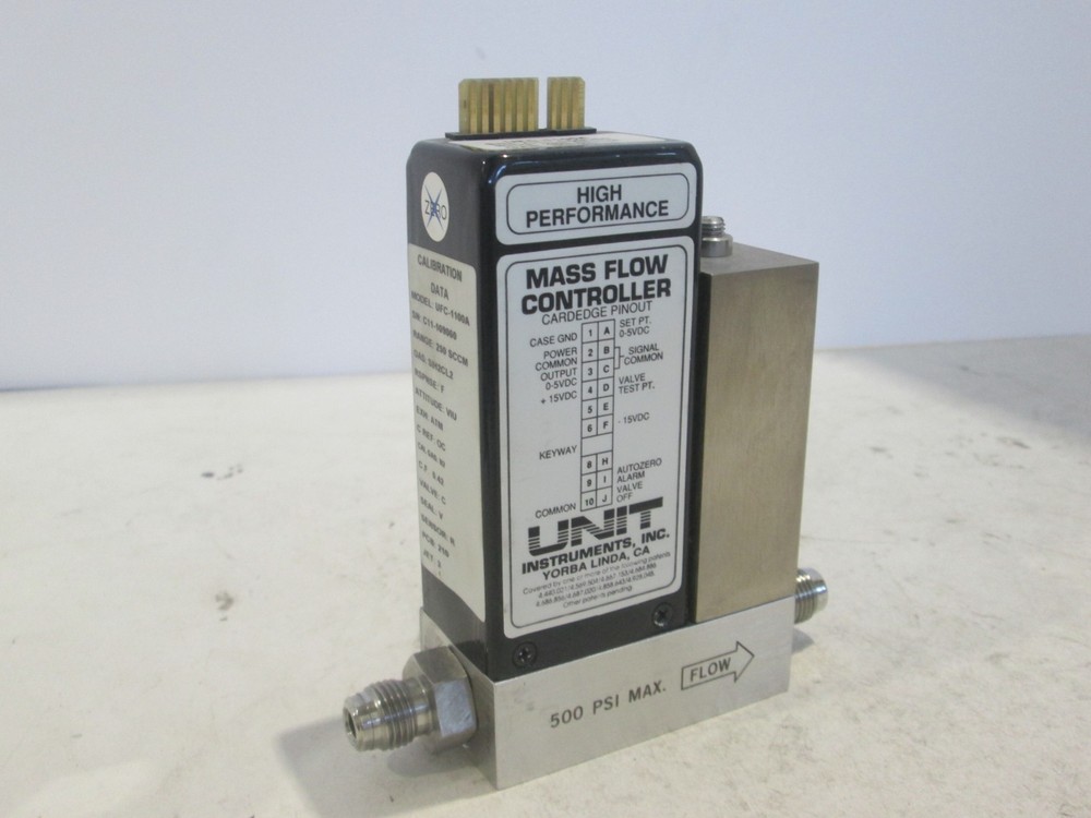 Unit, UFC-1100A, Mass Flow Controller, 250 SCCM, SIH2CL2, Used