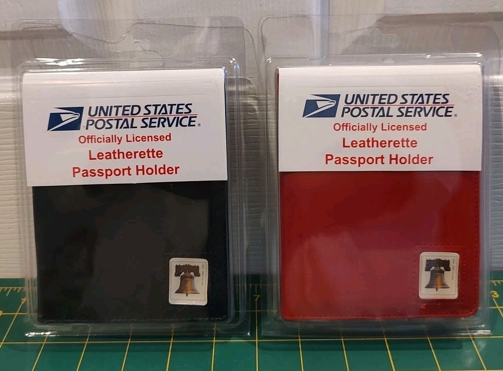 USPS Passport Wallet Organizer - RED OR BLACK