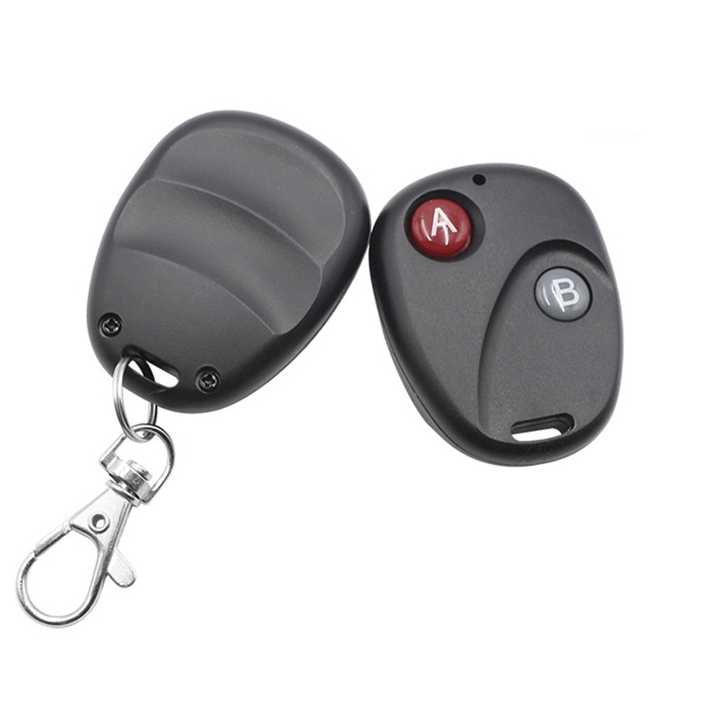 2PCS Buttons 315MHz/433MHz RF Remote Controller Wireless Transmitter DC 12V