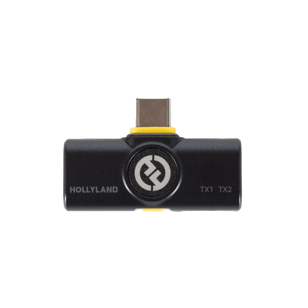 Hollyland Lark M2 Wireless Lavalier Microphone USB-C Android - Black