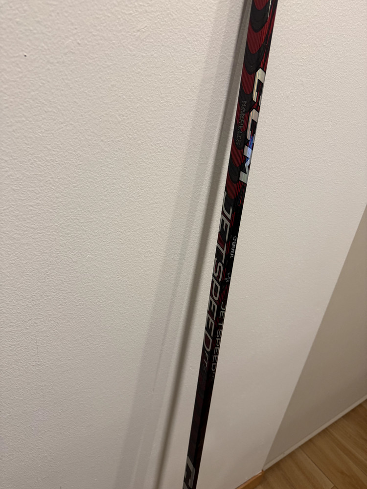Left Handed CCM Jetspeed FT5 stick 55 flex P90 curve custom code: E31256 V03