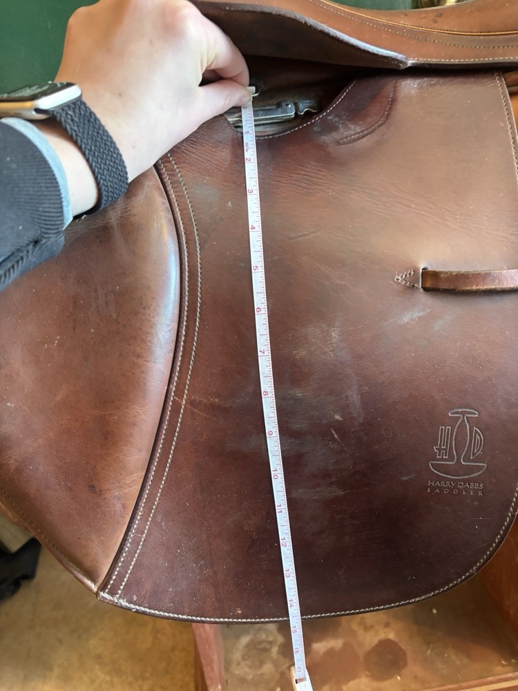 18” Harry Dabbs Prix D Close Contact Jump Saddle Medium Tree Foam Panel