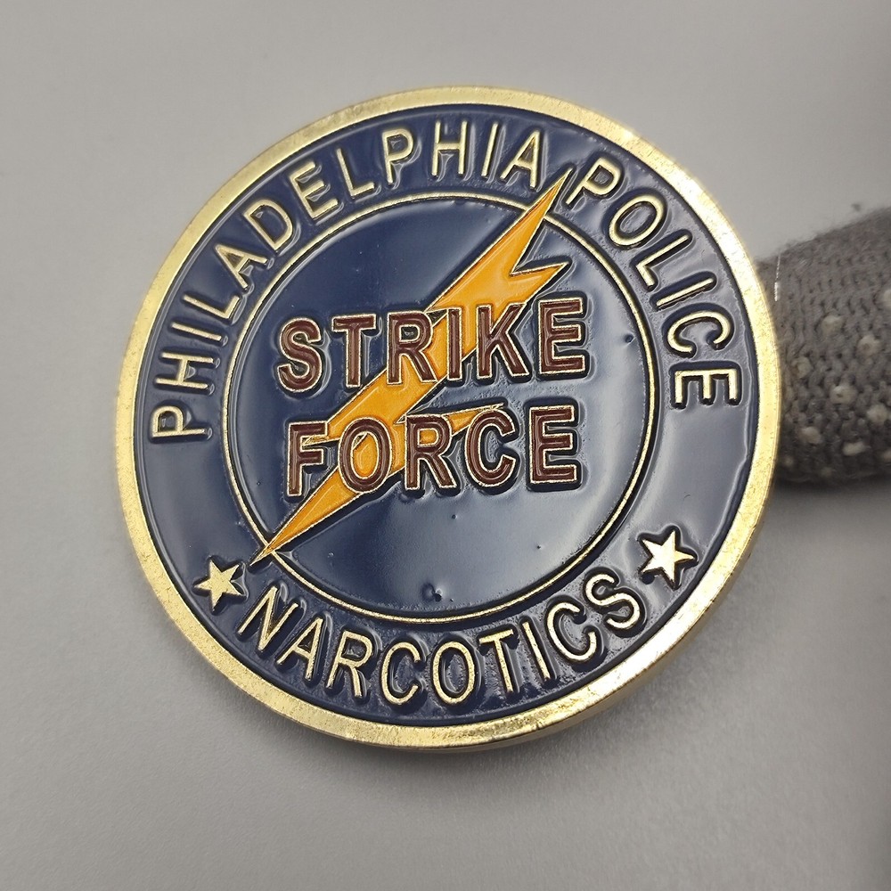 Philadelphia Police Narcotics Strike Force Challenge Coin
