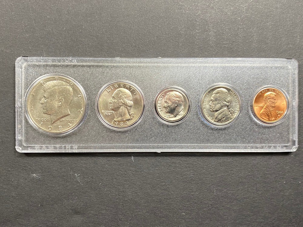 1984 Birth Year Set 5 Coins