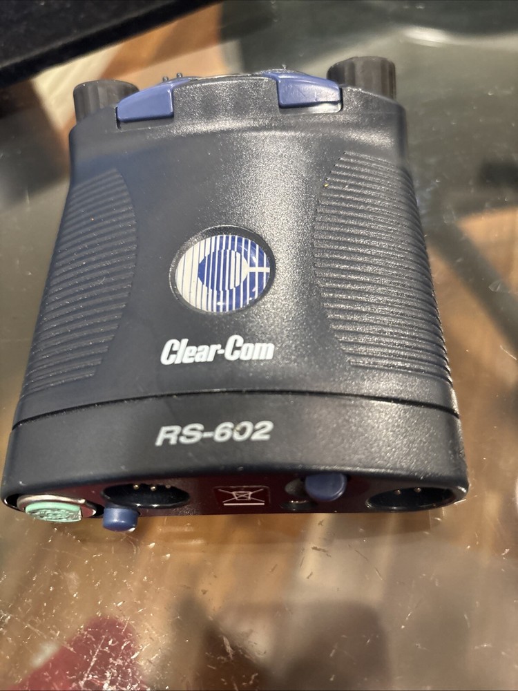 Clearcom RS-602 Two-Channel Portable Intercom Beltpack