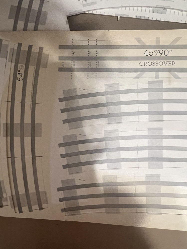 Moondog Express Train Sheets Multiple Pages Vintage