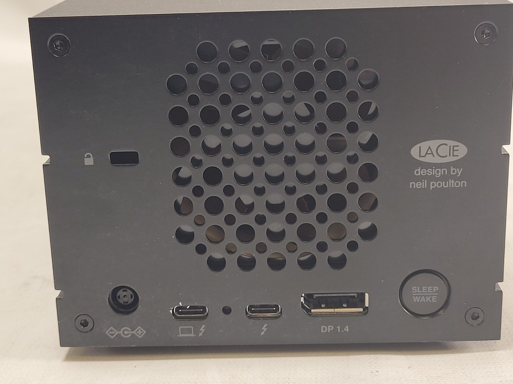 LaCie 2Big Dock 32TB Professional Desktop RAID Storage Docking Solution LRDMU06