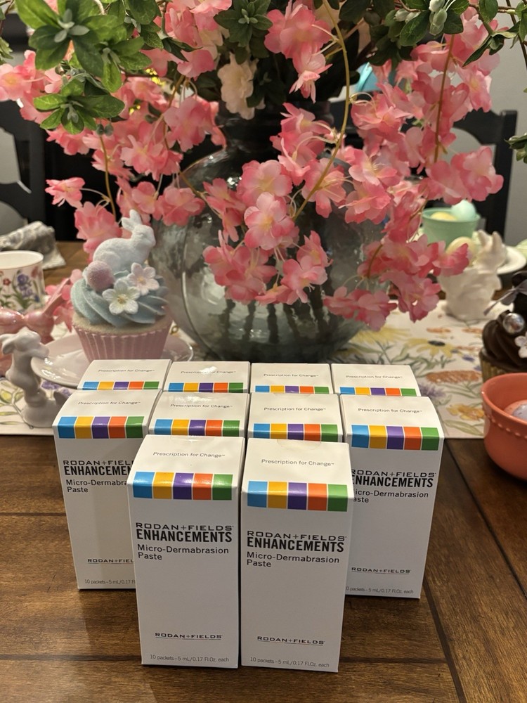 Rodan + Fields Enhancements Microdermabrasion Paste 10 Packets Sealed NIB!