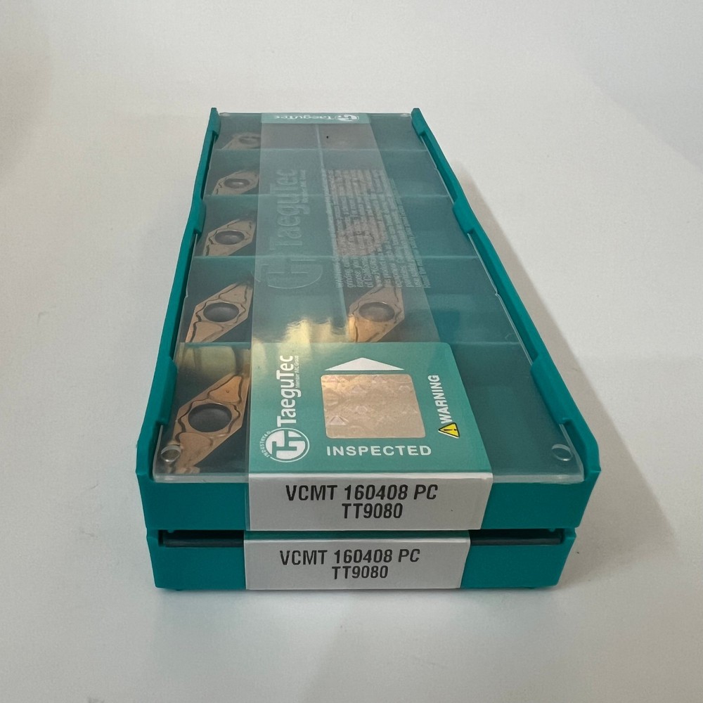 10Pcs/BOX Taegutec VCMT160408PC TT9080