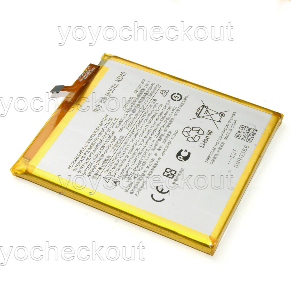 for Motorola Moto G8 Plus Replacement KD40 Battery