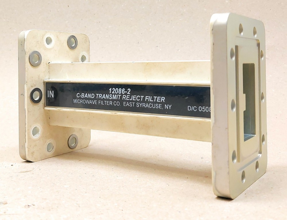 Microwave Filter Co. 12086-2 C-Band Transmit Reject Filter D C0508