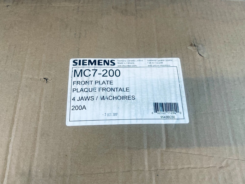 Siemens MC7-200 Front Plate Cover