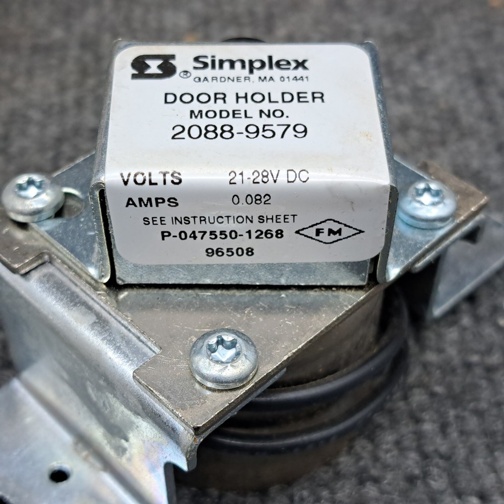 Simplex 2088-9579 Electromagnetic Flush Door Holder